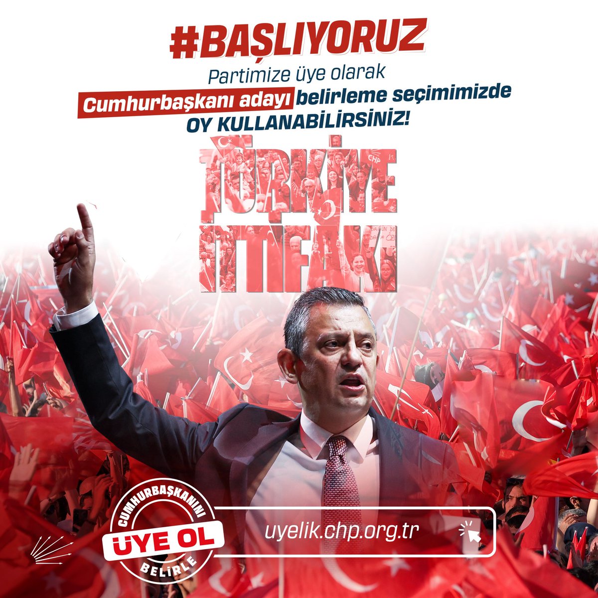 CHP Üyeleri Cumhurbaşkanı Adayı Seçiminde Oy Kullanabilecek