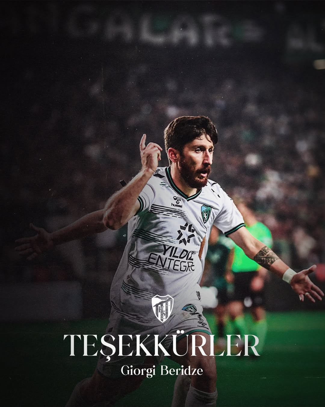 Kocaelispor ve Giorgi Beridze Yollarını Ayırdı