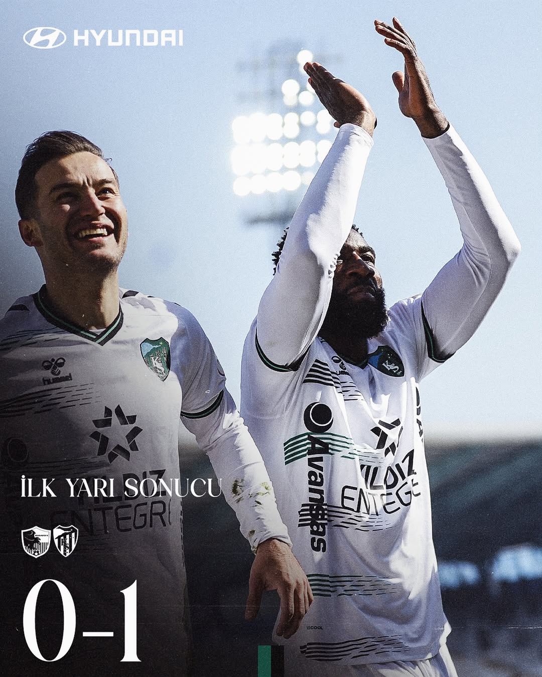 Kocaelispor, Erzurumspor FK Karşısında İlk Yarıda Öne Geçti