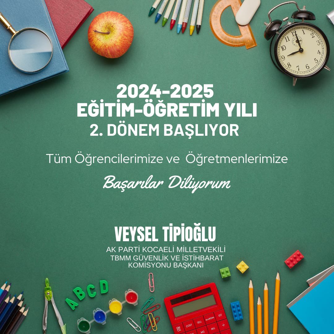 Yeni Eğitim Öğretim Yılı Başlarken Başarı Dilekleri
