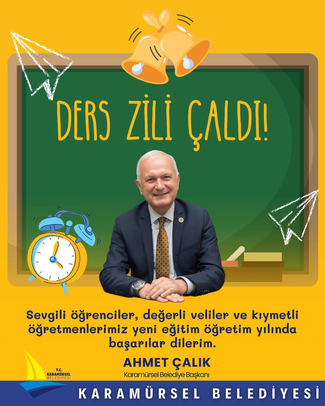 Ders Zili 2024-2025 Eğitim Öğretim Yılının İkinci Dönemi İçin Çaldı