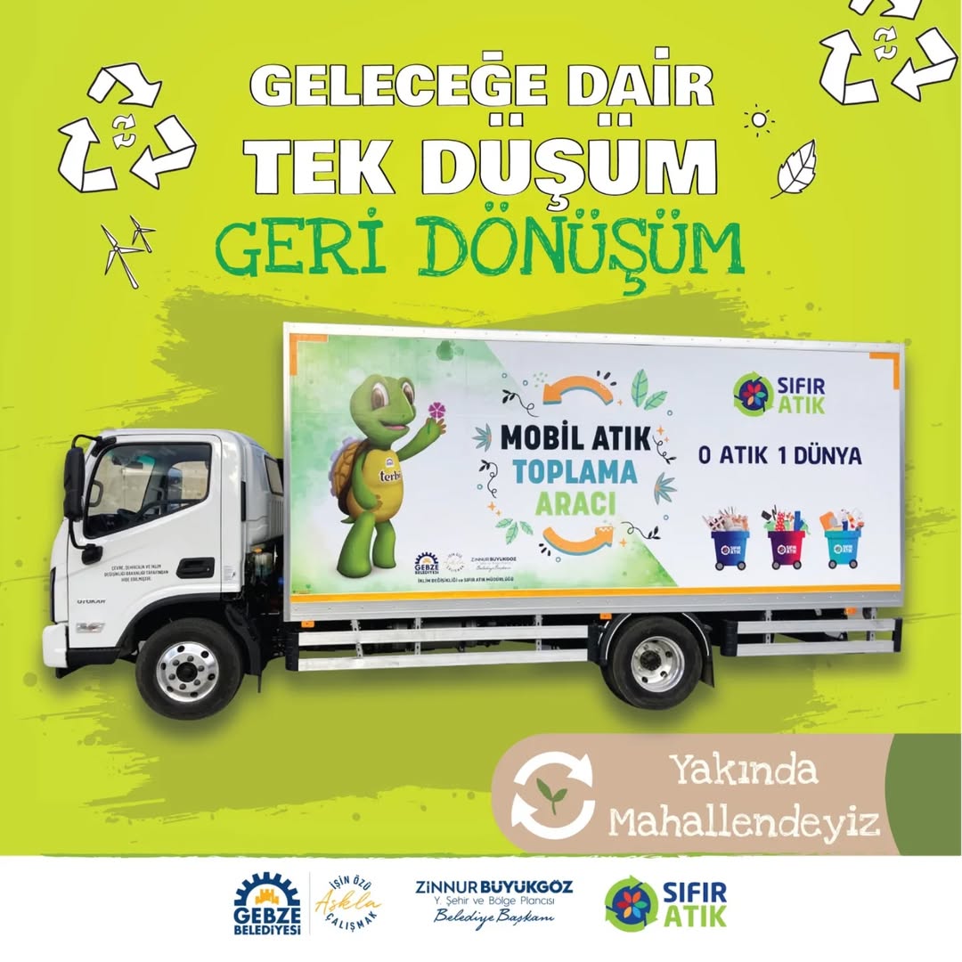 Gebze Belediyesi, Sıfır Atık Projesiyle Çevreye Katkı Sağlıyor
