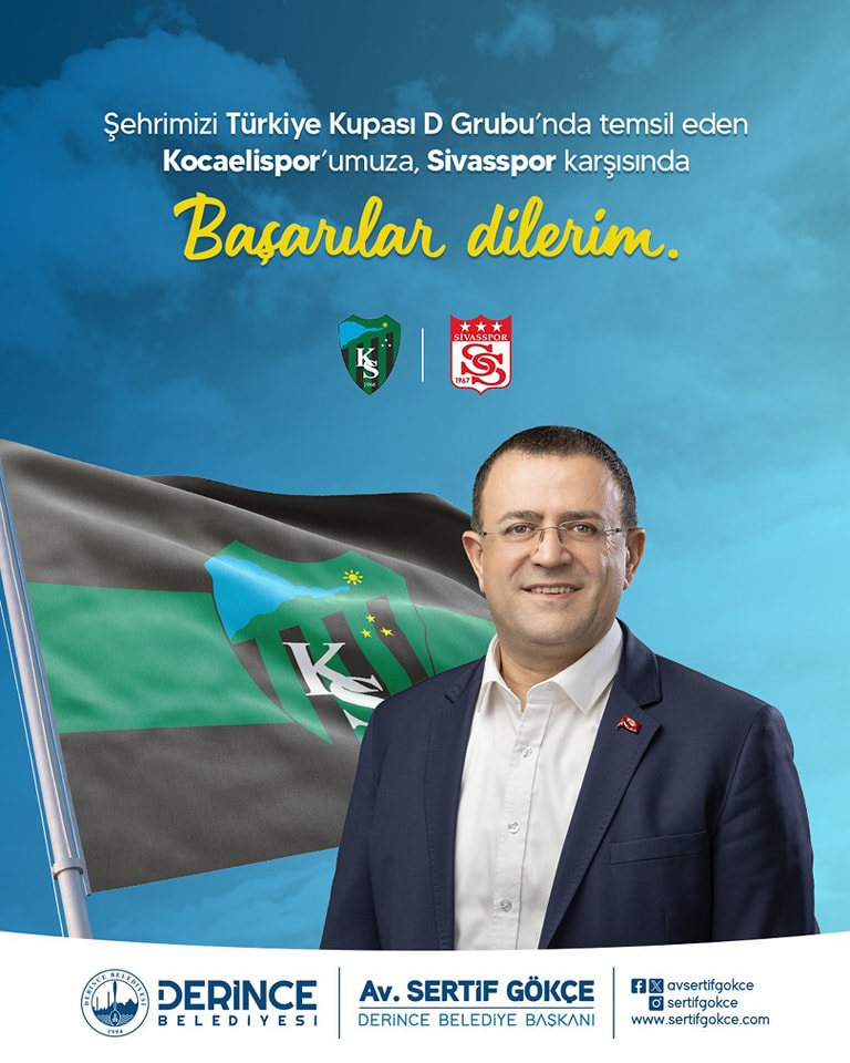 Kocaelispor, Türkiye Kupası D Grubu'nda Sivasspor ile Karşılaşıyor
