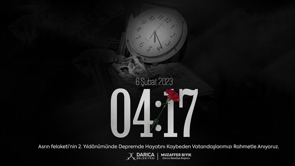 6 Şubat Depremleri: Hayatını Kaybedenler Anıldı