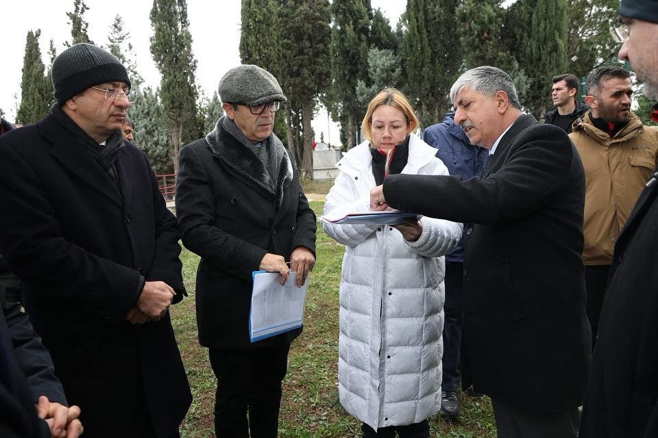Diliskelesi Mahallesi'ne Anıt Projesi: Yetkililer İncelemelerde Bulundu