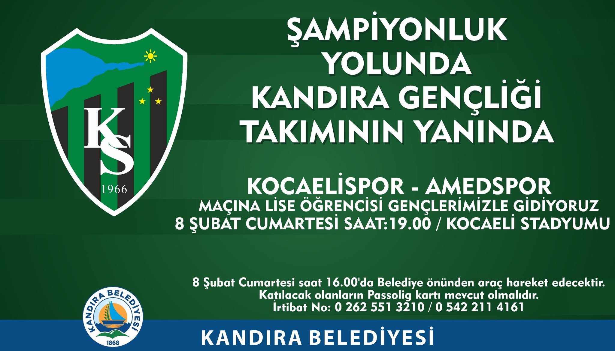 Kocaelispor Taraftarları Amedspor Maçında Buluşuyor