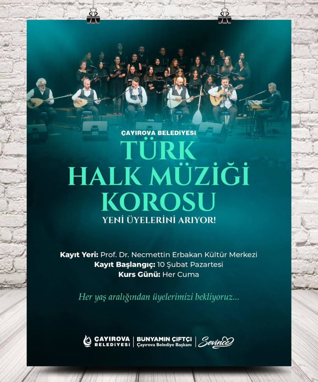 Türk Halk Müziği Tutkunları İçin Koro Fırsatı