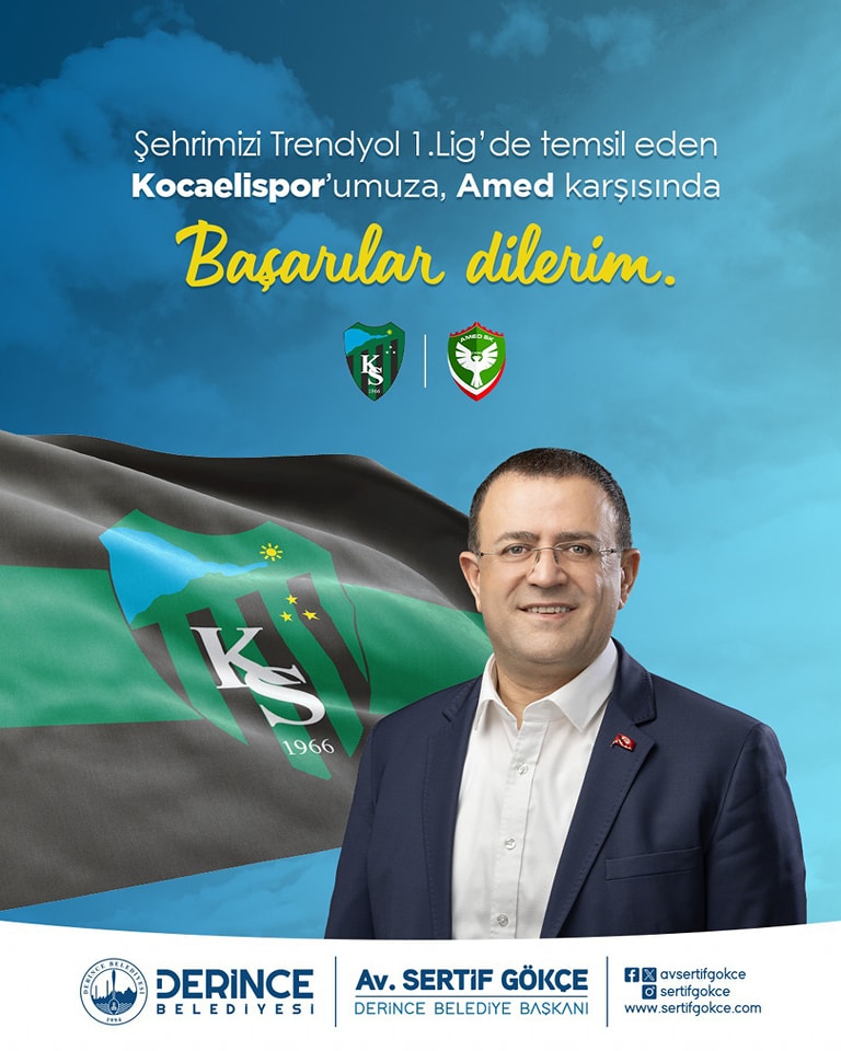 Şehrimizi Gururlandıran Kocaelispor, Amed Maçına Hazır