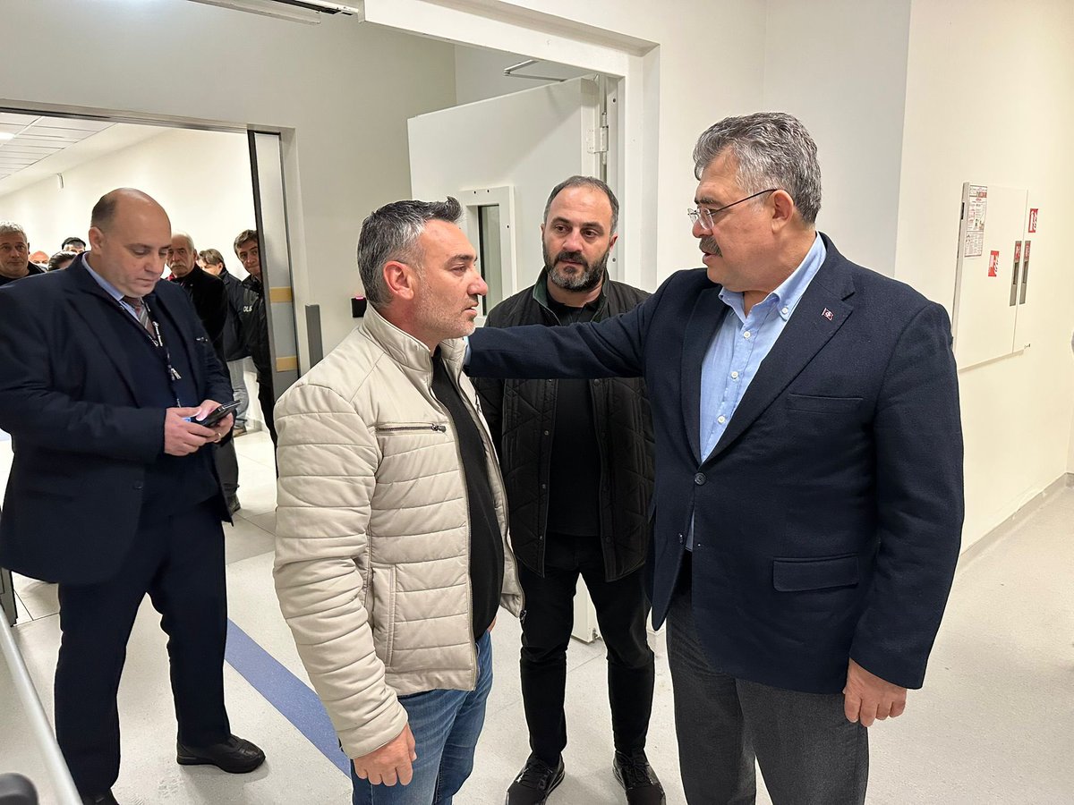 Kocaeli Şehir Hastanesi'nde Yaralı Taraftar Ziyaret Edildi