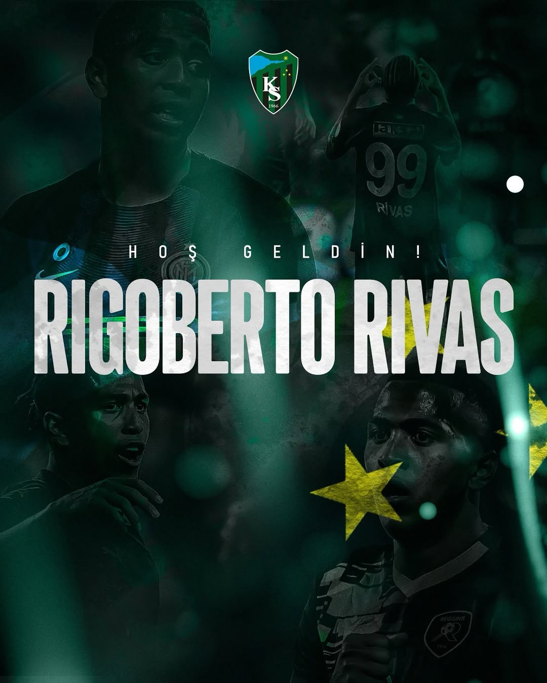 Kocaelispor, Rigoberto Rivas ile Sözleşme İmzaladı