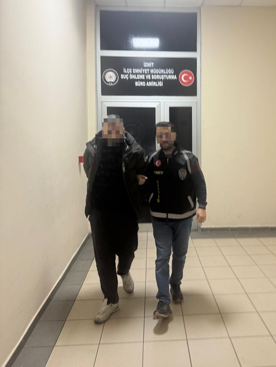 Kocaeli'de 17 Yıl Hapis Cezası Olan Şahıs Yakalandı