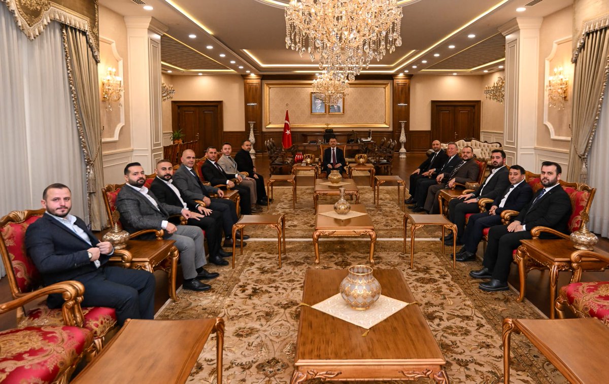 MÜSİAD Gebze Şubesi Yeni Yönetimi Vali İlhami Aktaş'ı Ziyaret Etti