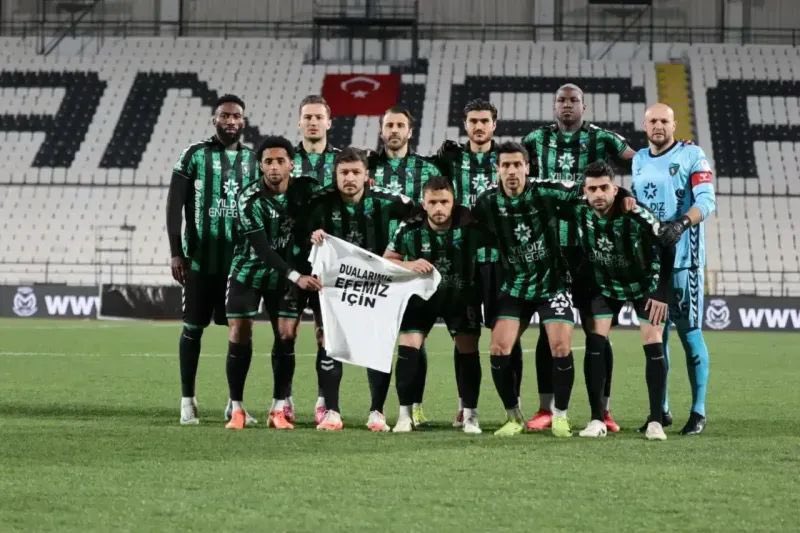 Kocaelispor Manisa FK Karşısında Galip Geldi: Dualar Efe İçin