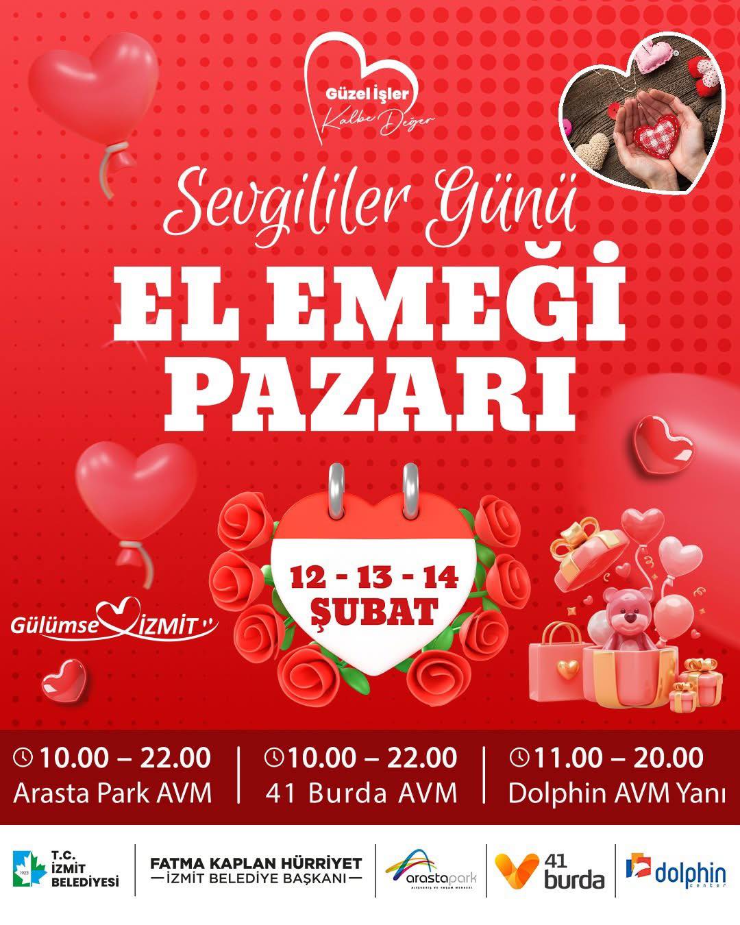 İzmit'te Sevgi ve Emekle Dolu El Emeği Pazarı