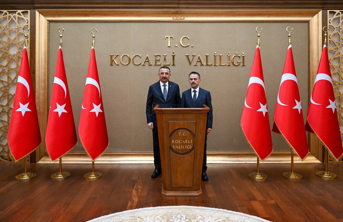 Zonguldak Valisi Osman Hacıbektaşoğlu'dan Kocaeli Ziyareti