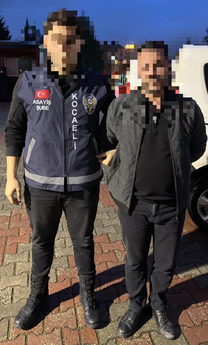 Kocaeli'de Aranan Şahıs Başarılı Operasyonla Yakalandı