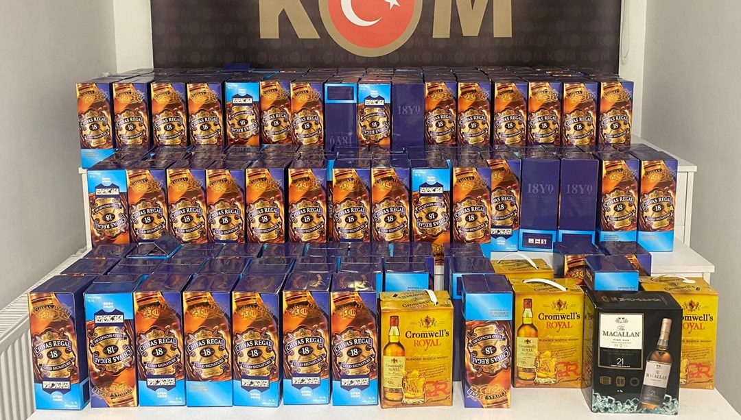 Kocaeli'de Sahte İçki Operasyonu: 315 Litre Ele Geçirildi