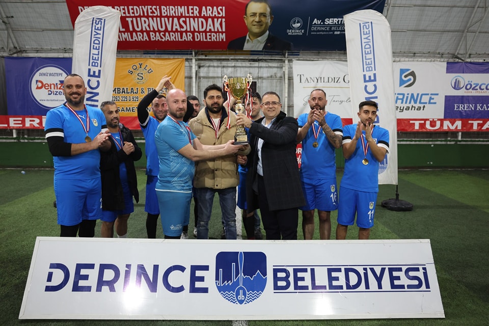 Derince Belediyesinden Birimler Arası Futbol Turnuvası
