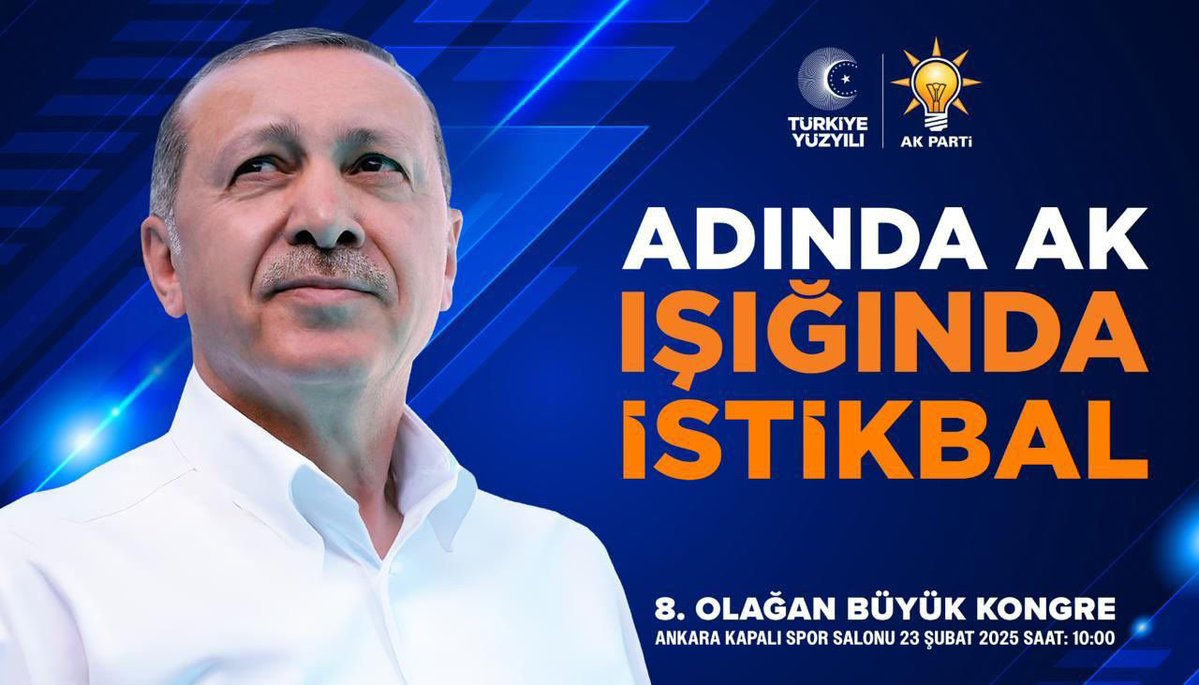 AK Parti 8. Olağan Büyük Kongresi Ankara'da Coşkuyla Gerçekleşti