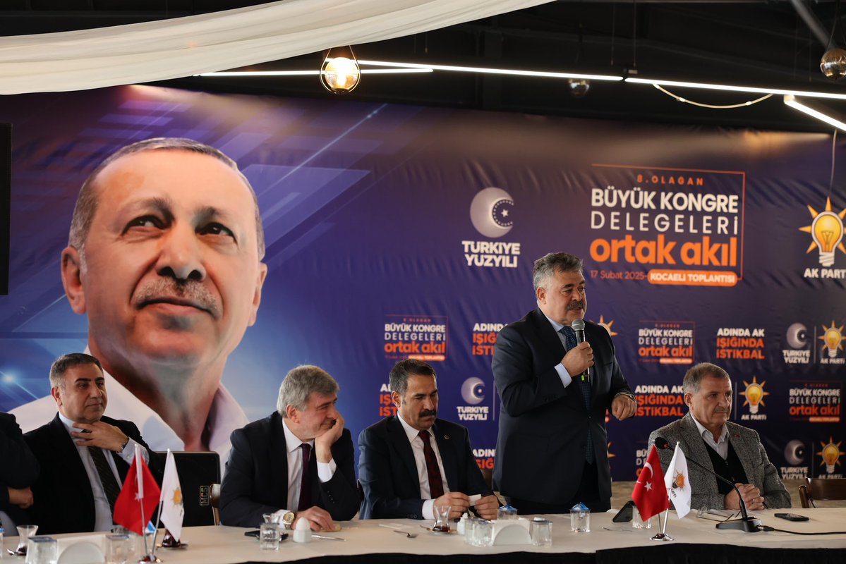 AK Parti Kocaeli Teşkilatları Büyük Kongre Öncesi Buluştu
