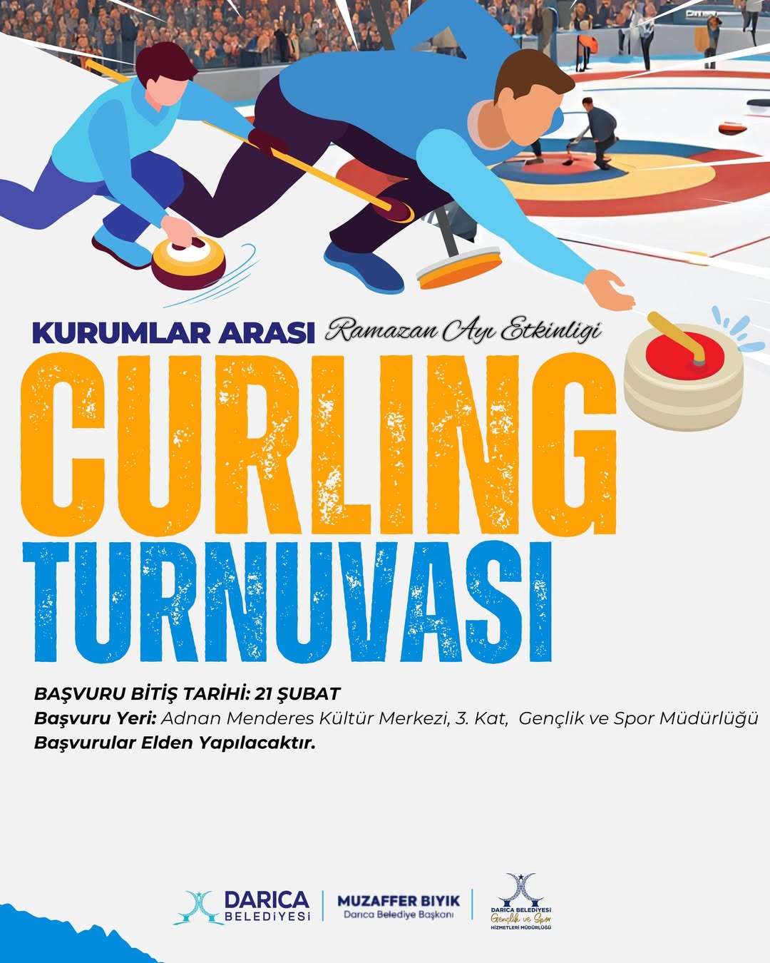 Kurumlar Arası Curling Turnuvası Başvuruları Başladı