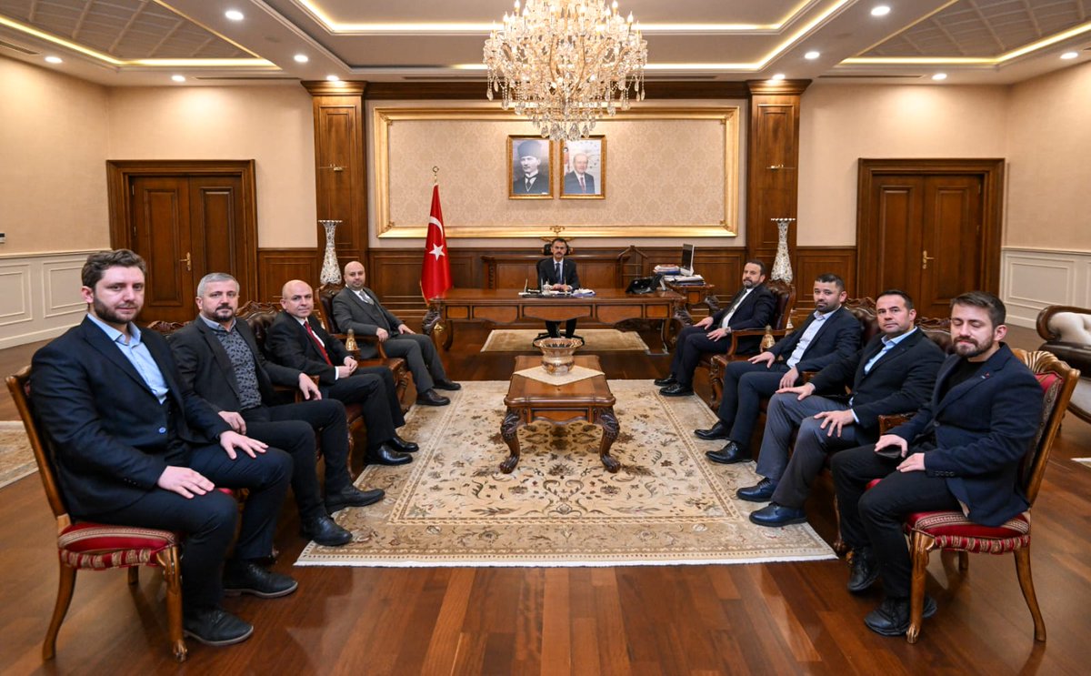 MÜSİAD Kocaeli Şube Başkanı Tanrıkulu'dan Vali Aktaş'a Nezaket Ziyareti