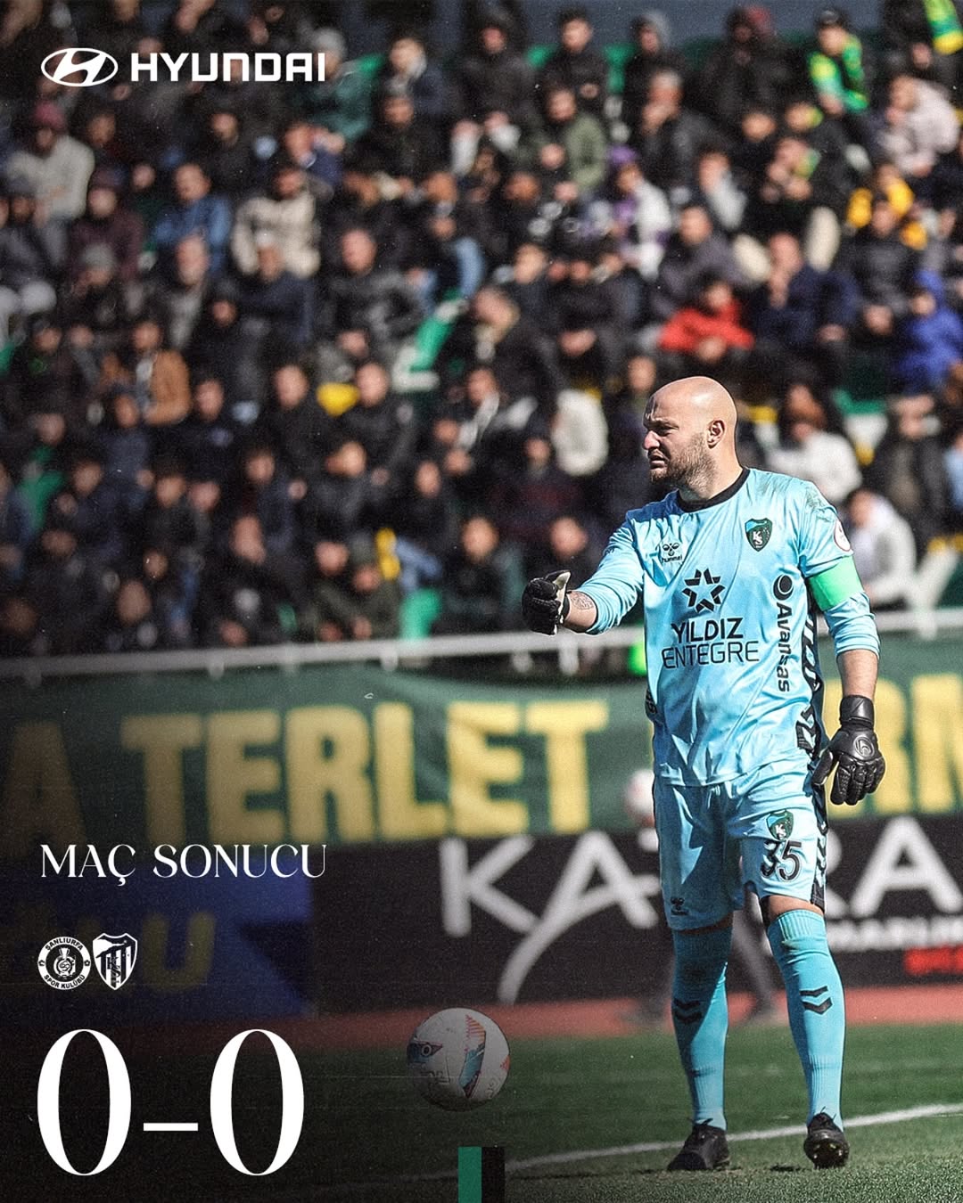 Kocaelispor Şanlıurfaspor Karşısında Beraberlik Elde Etti