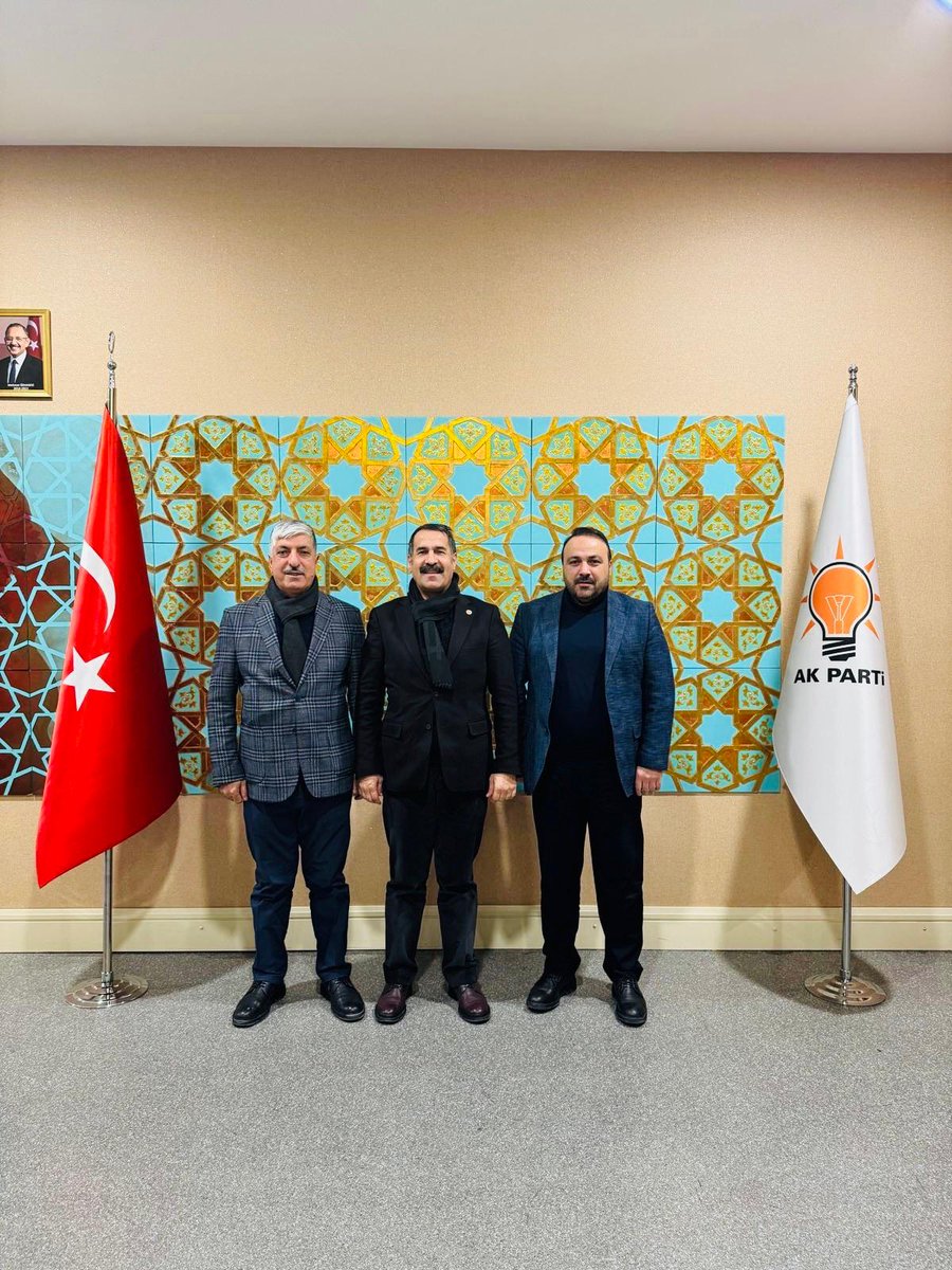 AK Parti Genel Merkezi'nde Önemli Ziyaret