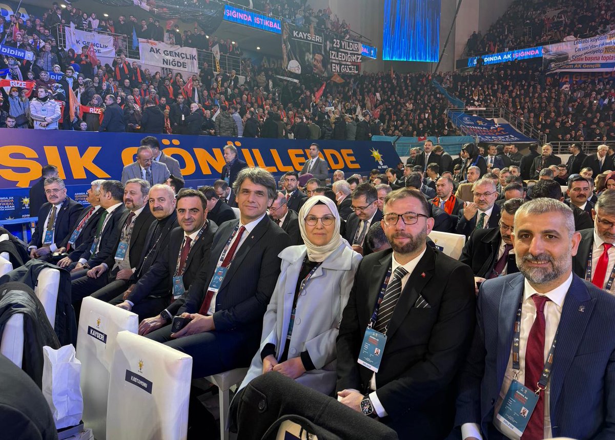 AK Parti 8. Olağan Büyük Kongresi Gerçekleşti