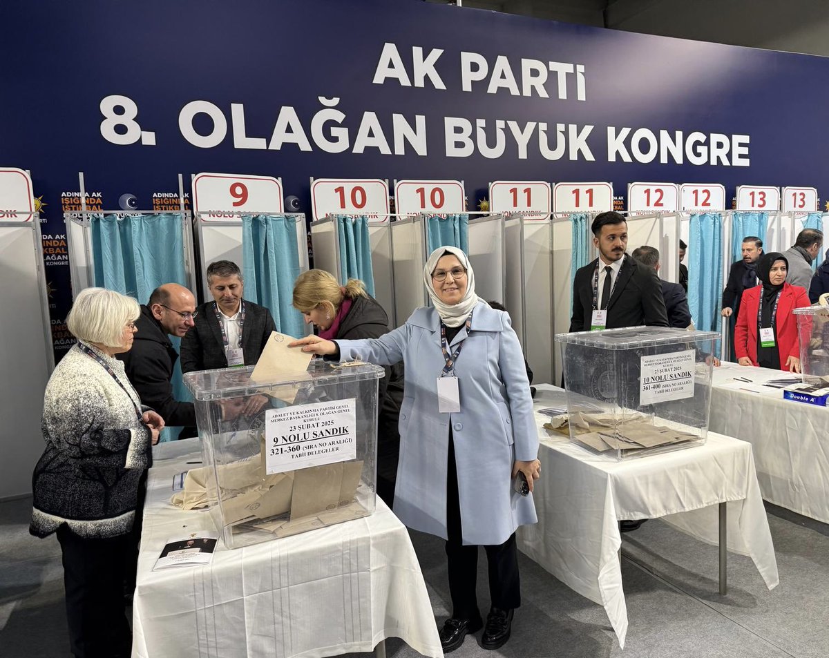 AK Parti'nin 8. Olağan Büyük Kongresi Başarıyla Gerçekleştirildi