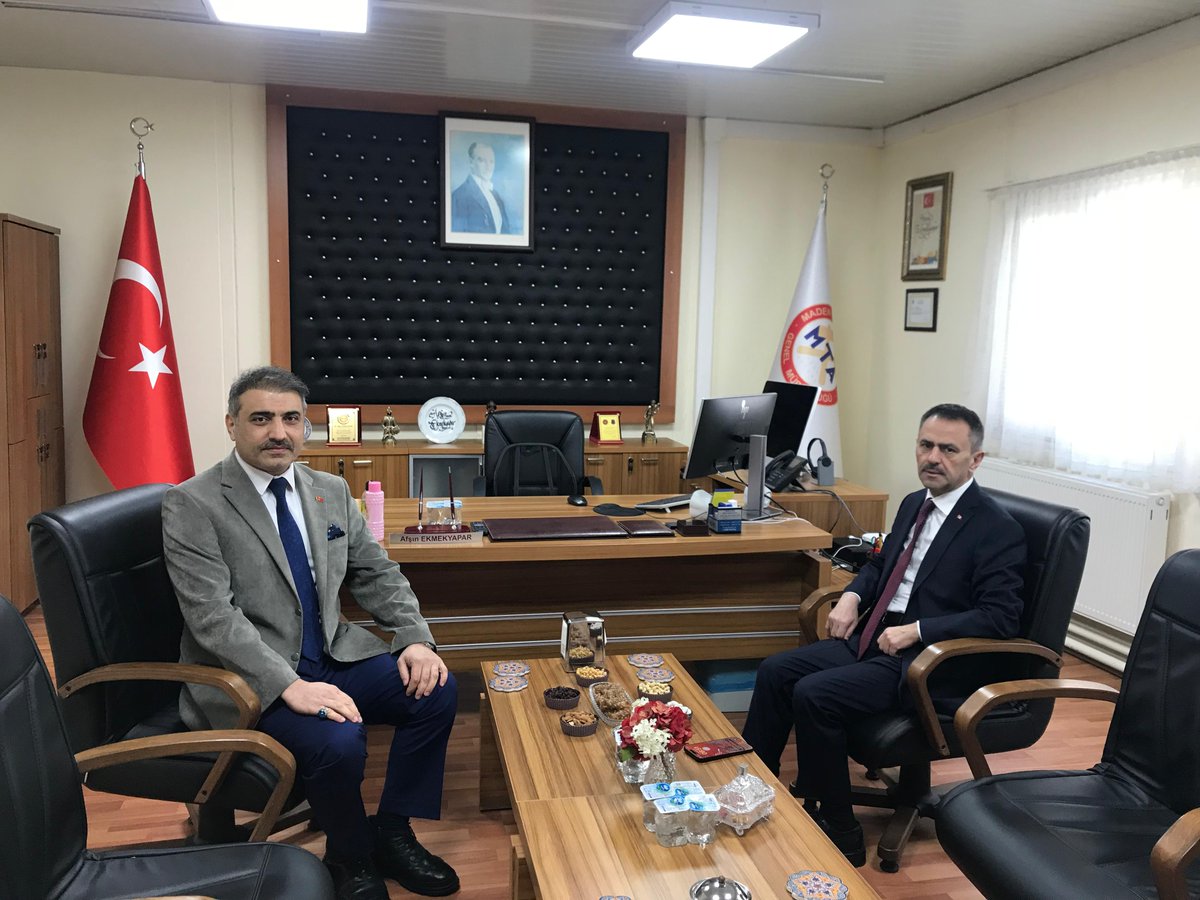 Vali İlhami Aktaş, MTA Marmara Bölge Müdürlüğü'nde İncelemelerde Bulundu