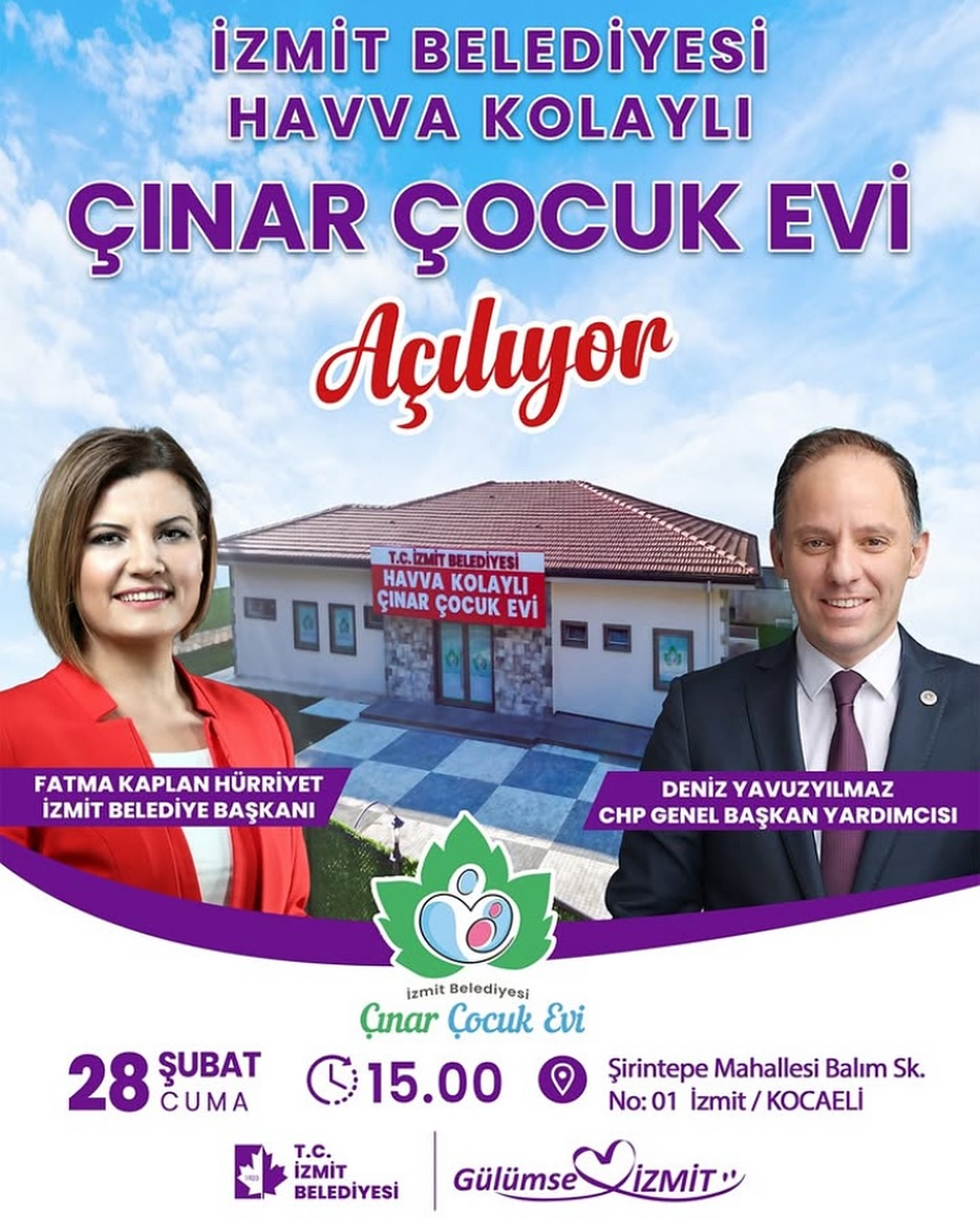 İzmit'te Yeni Çocuk Evi Açıldı: Geleceğe Güvenle Bakan Nesiller Yetişiyor