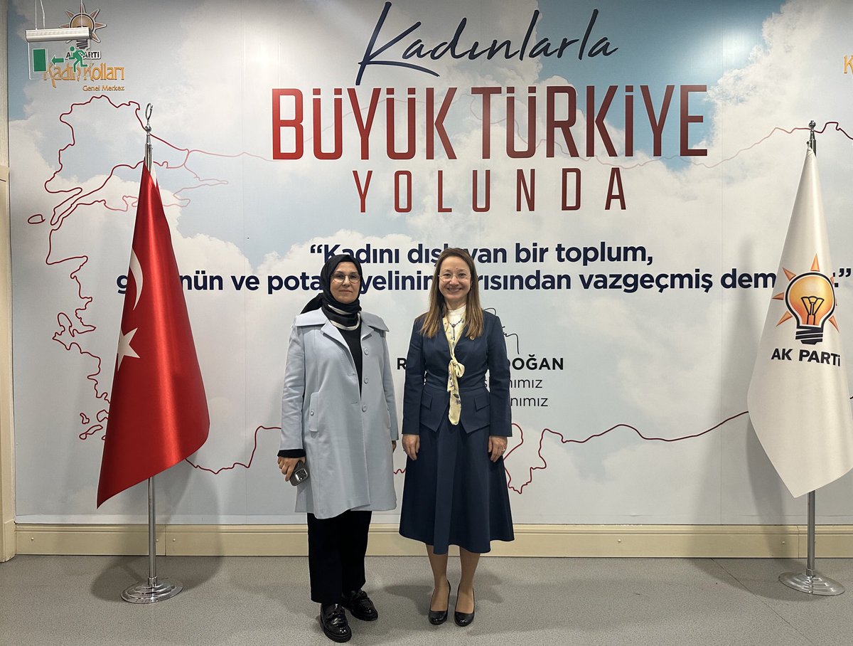 AK Parti Genel Merkez Kadın Kolları'nda Yeni Görev Değişimi