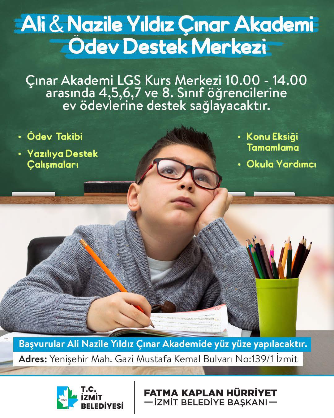 Çınar Akademi Eğitim Desteklerini Sürdürüyor