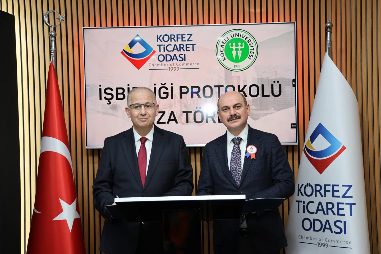 Kocaeli Üniversitesi ve Körfez Ticaret Odası Arasında Stratejik İş Birliği