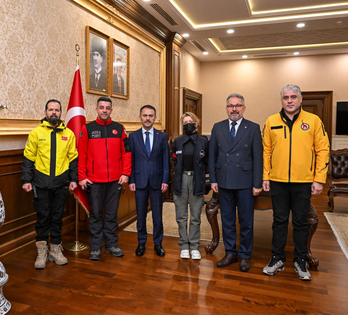 Kocaeli Afet Platformu, Vali Aktaş'ı Ziyaret Etti