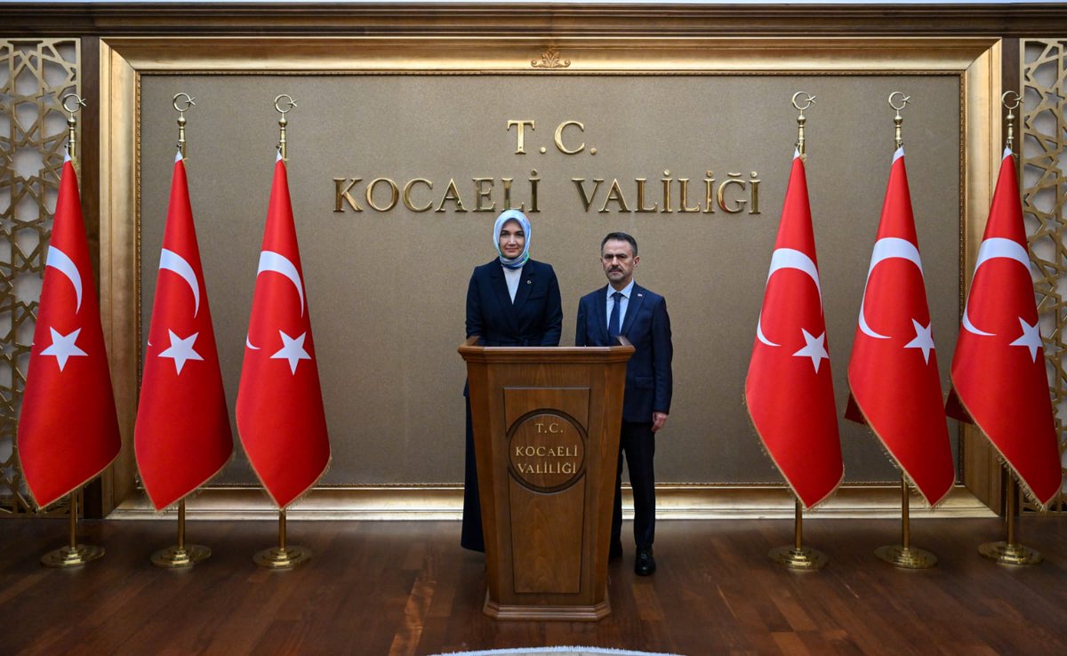 Afyonkarahisar Valisi Kübra Güran Yiğitbaşı'ndan Vali İlhami Aktaş'a Ziyaret