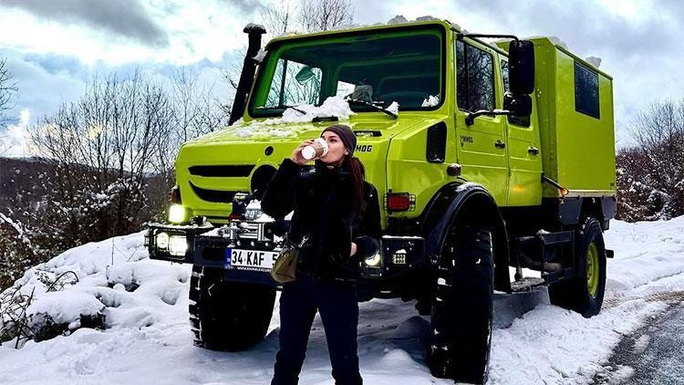 Özçivit Ailesi'nin Lüks Arazi Aracı Dikkat Çekiyor