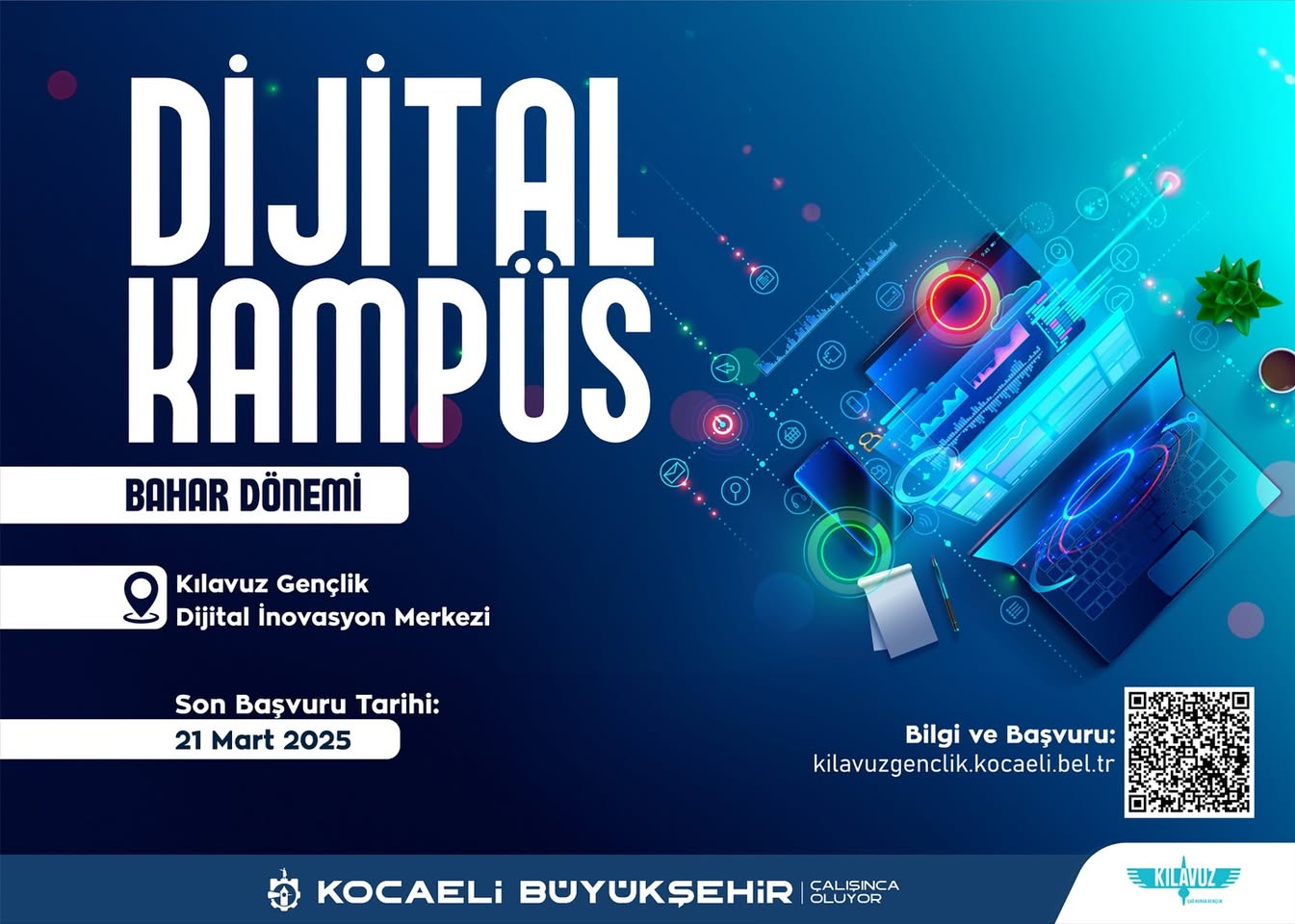 Kocaeli'de Dijital Kampüs Bahar Dönemi Başlıyor: Gençlere Yeni Fırsatlar