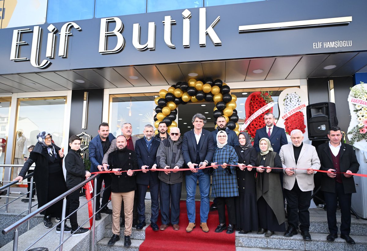 Kartepe'de Elif Butik'in Açılışı Gerçekleştirildi