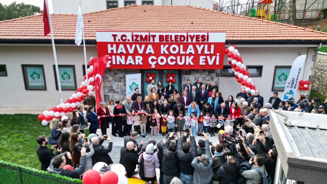 İzmit'te Yeni Çocuk Evi Açıldı: Havva Kolaylı Çınar Çocuk Evi