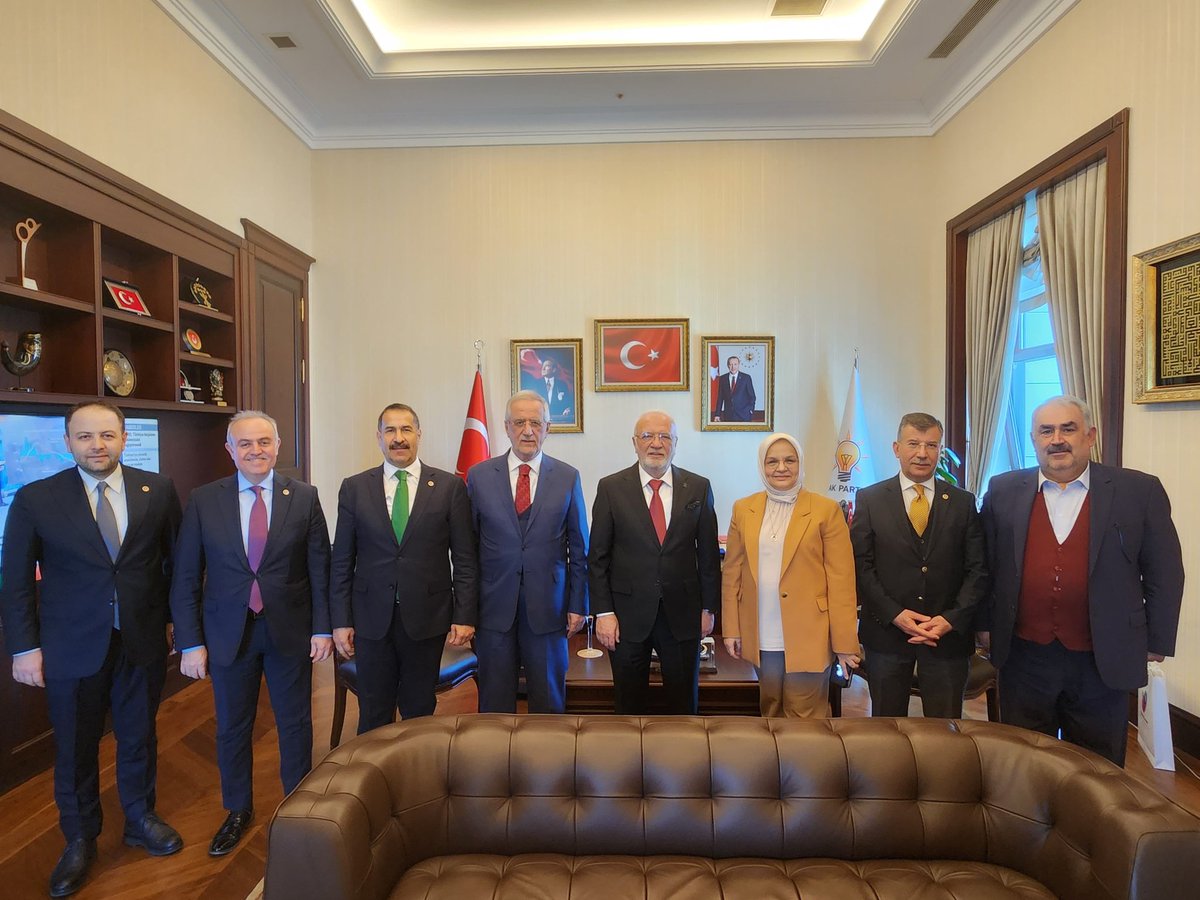 AK Parti Kocaeli Milletvekilleri, Mustafa Elitaş ile Ankara'da Buluştu