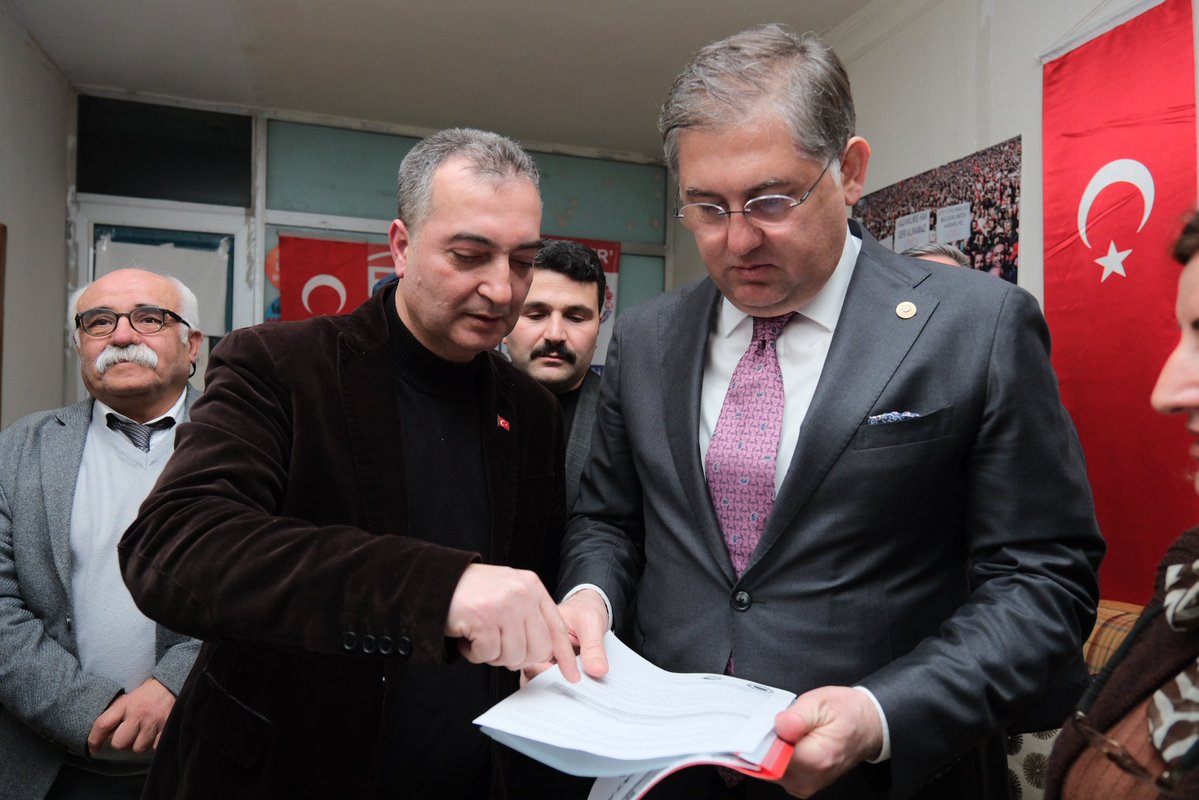 CHP'lilerden Gebze Mücadeleci Emekliler Derneği'ne Ziyaret