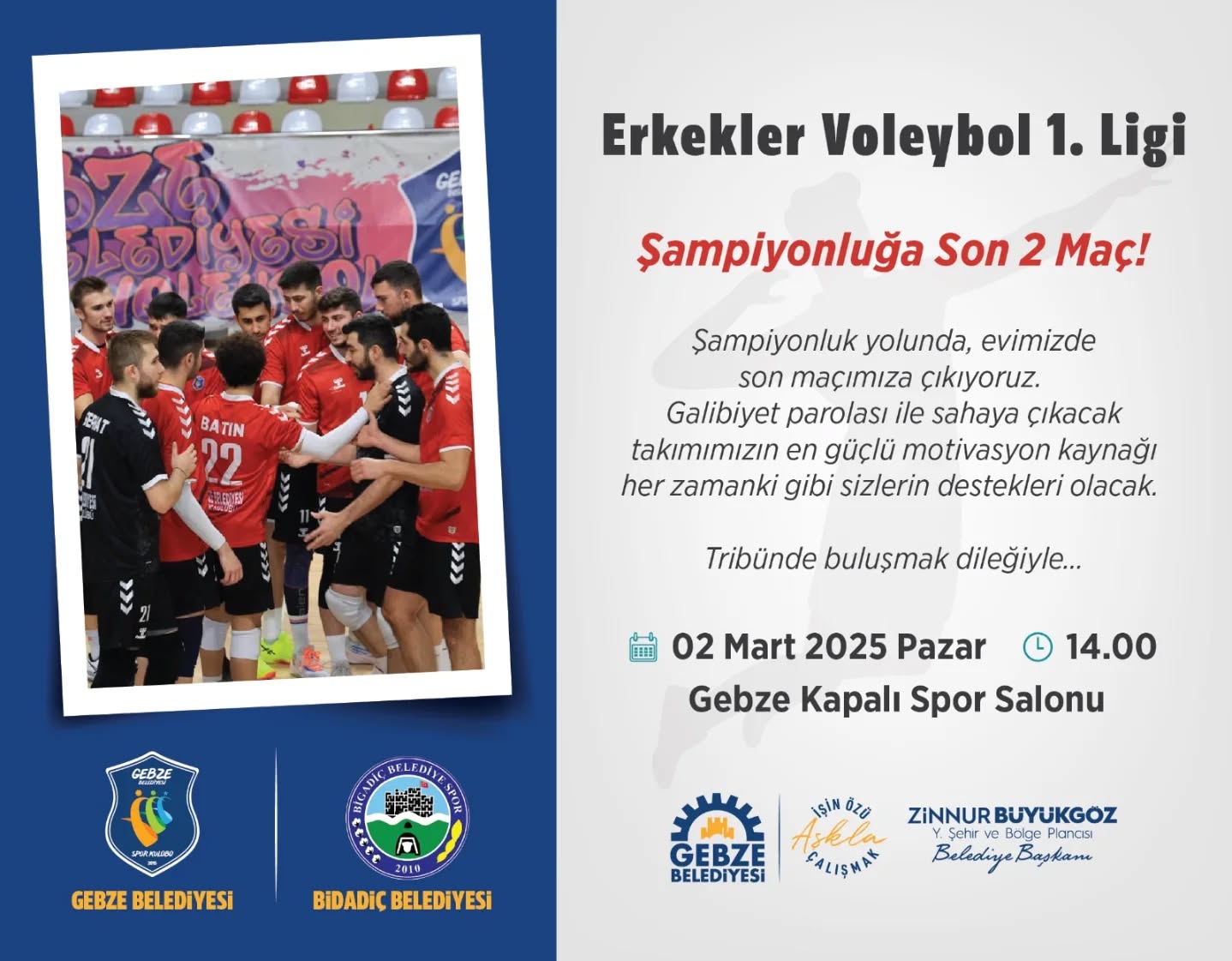 Gebze Spor Kulübü, Şampiyonluk Yolunda Son Engellerle Karşı Karşıya